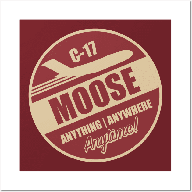 C-17 Moose Wall Art by TCP